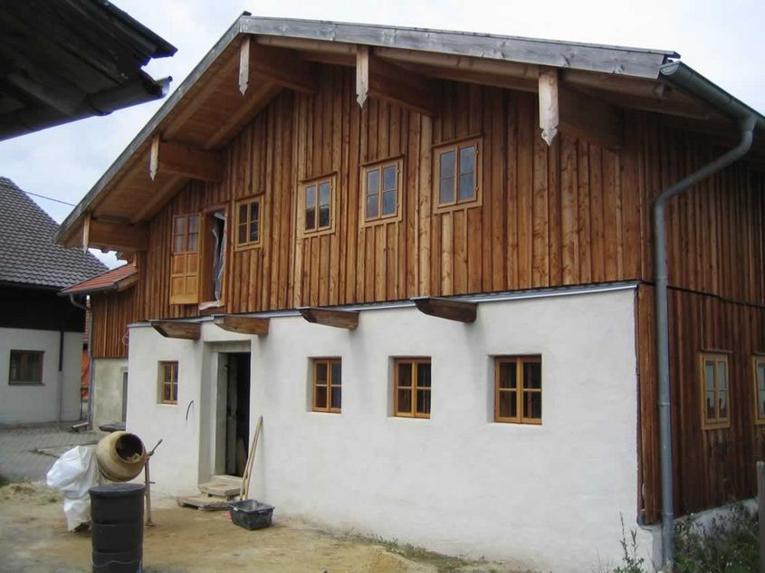 Sanierung eins historischen Holzhauses