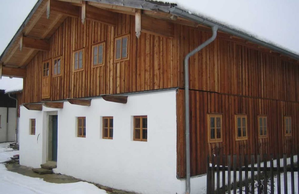 Sanierung historisches Rottaler Holzhaus